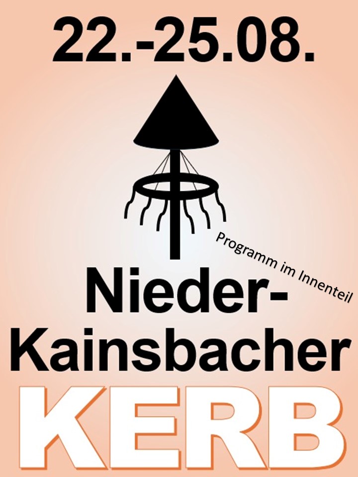 Titelseite Nd.-Kainsbacher Kerb 2025